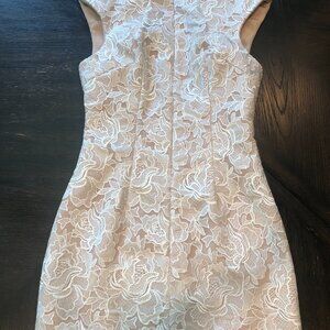 Cameo Luxuries Ivory Lace Dress – Size S